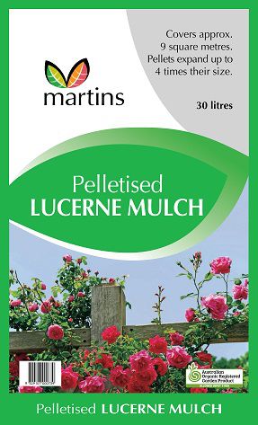 Pelletised Lucerne mulch