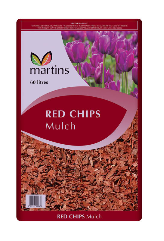 red chips mulch