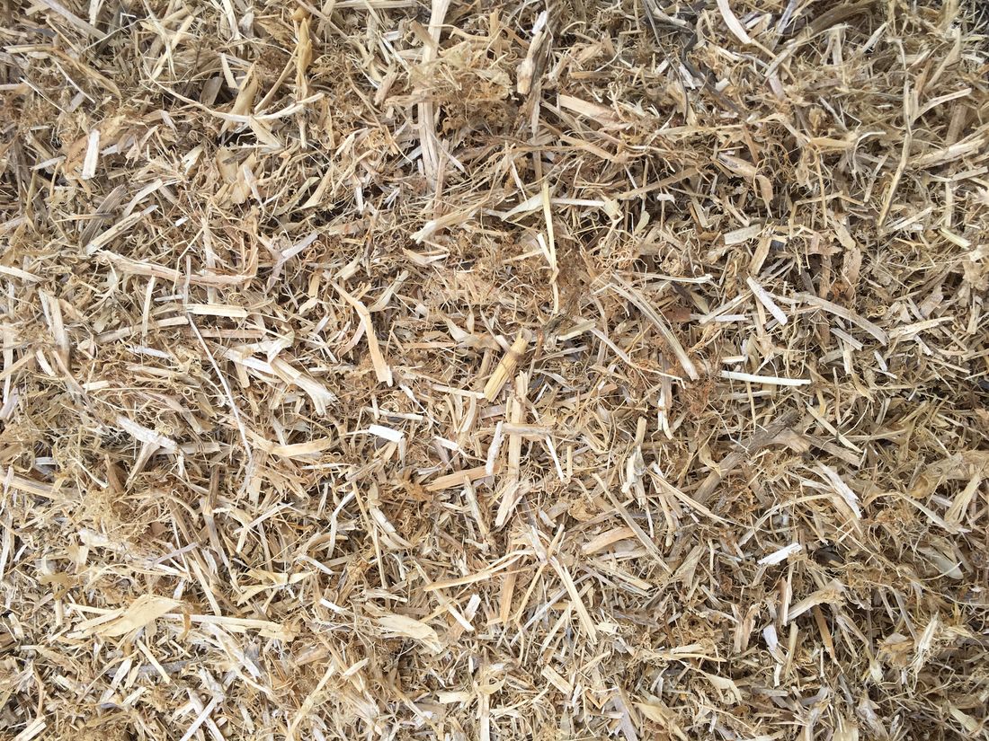 Pea Straw Mulch